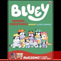 The Works Bluey Advent Calendar Book Bundle