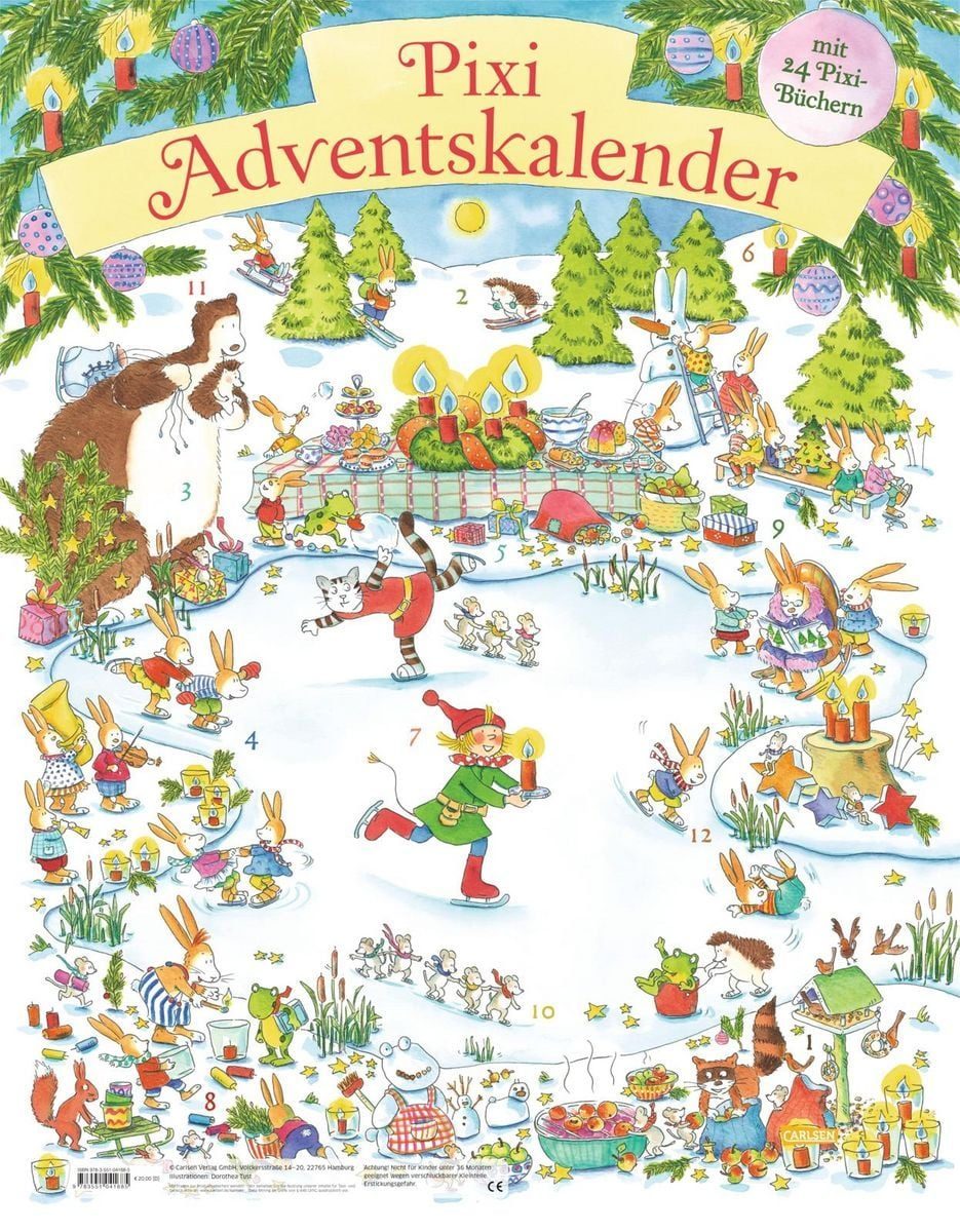 Carlsen Carlsen Pixi Leporello Adventskalender 2026