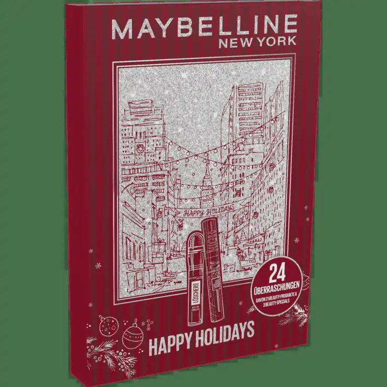 Maybelline New York Maybelline New York Adventskalender 24er 2026 "Happy Holidays"