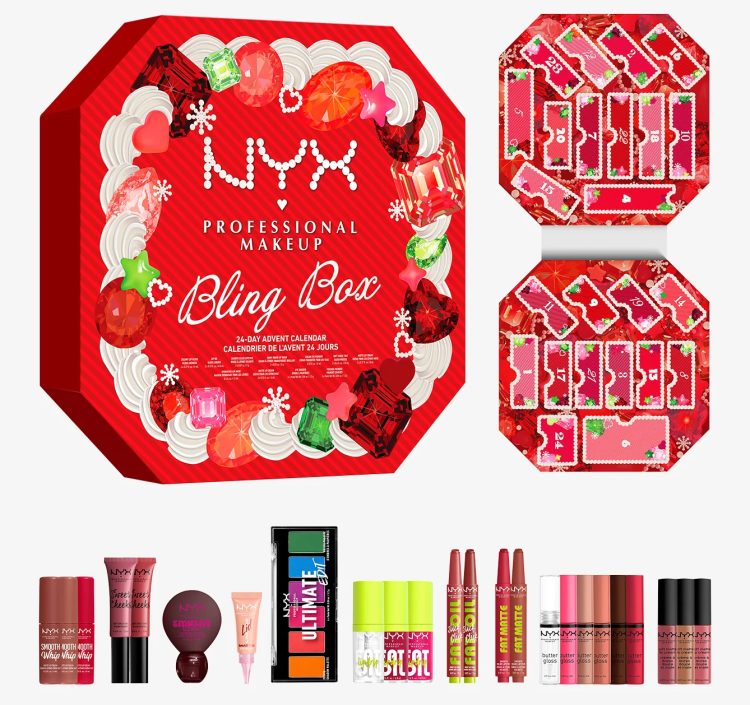 NYX Bling Box 24 Day Holiday Advent Calendar