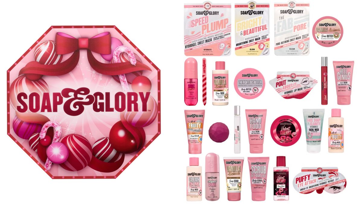 Soap & Glory Unwrap The Magic Within 24 Piece Advent Calendar