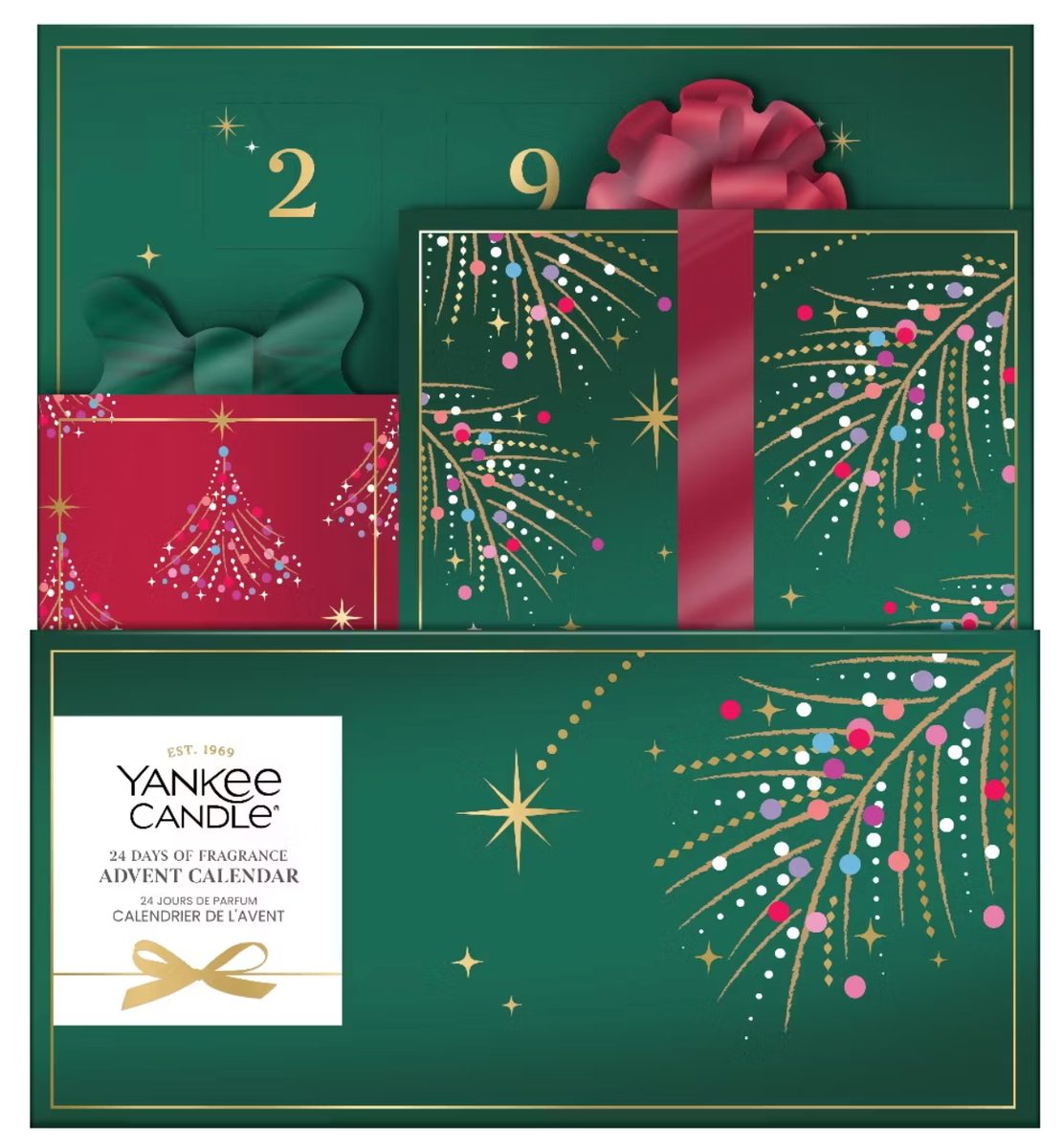 Yankee Candle Advent Wreath Gift Set 24x 9.8g