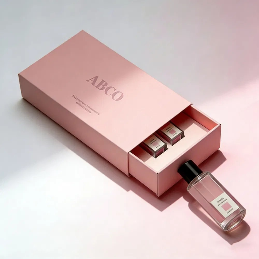 Gold-Foiled Perfume Box