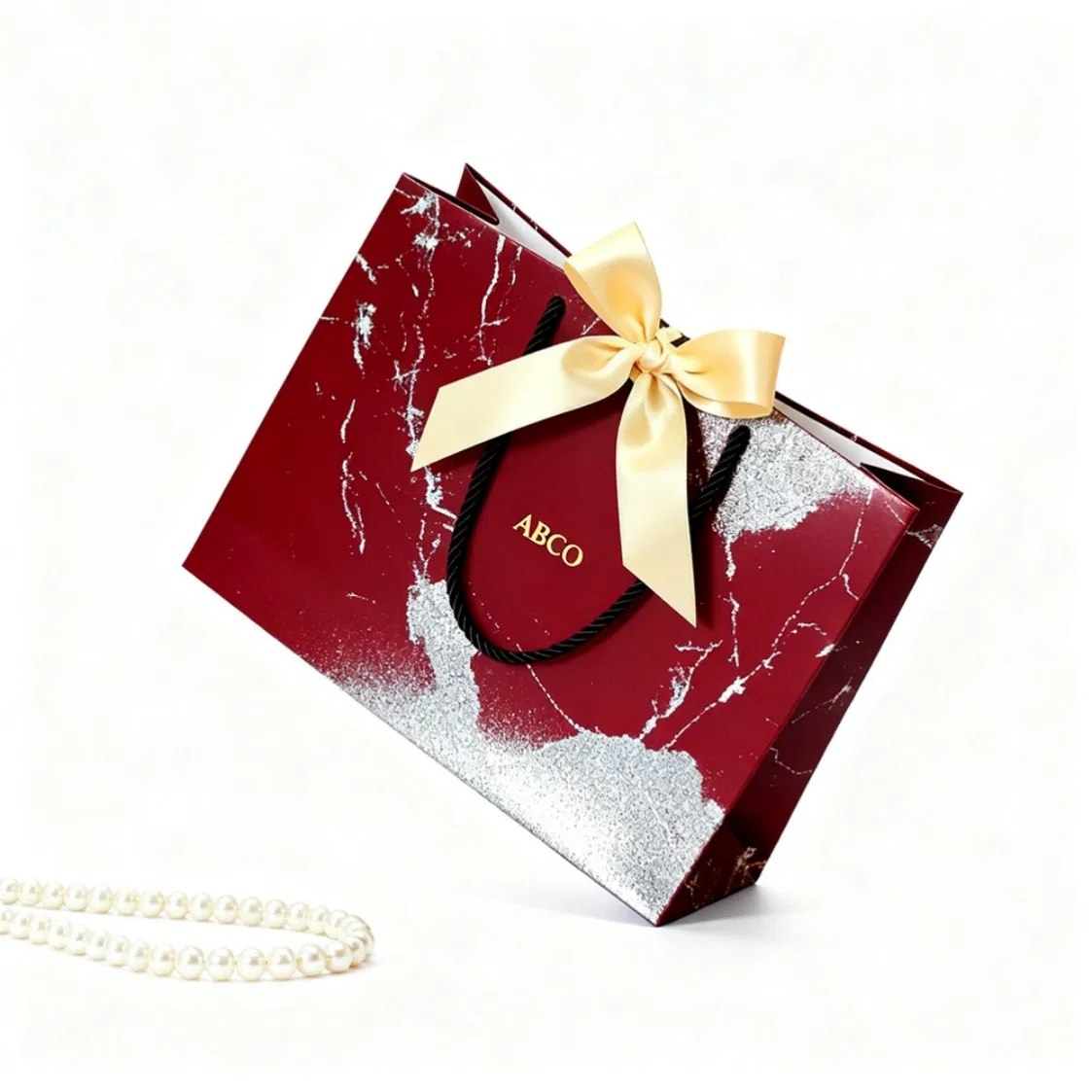 Luxury Paper Bag with Reinforced Handles