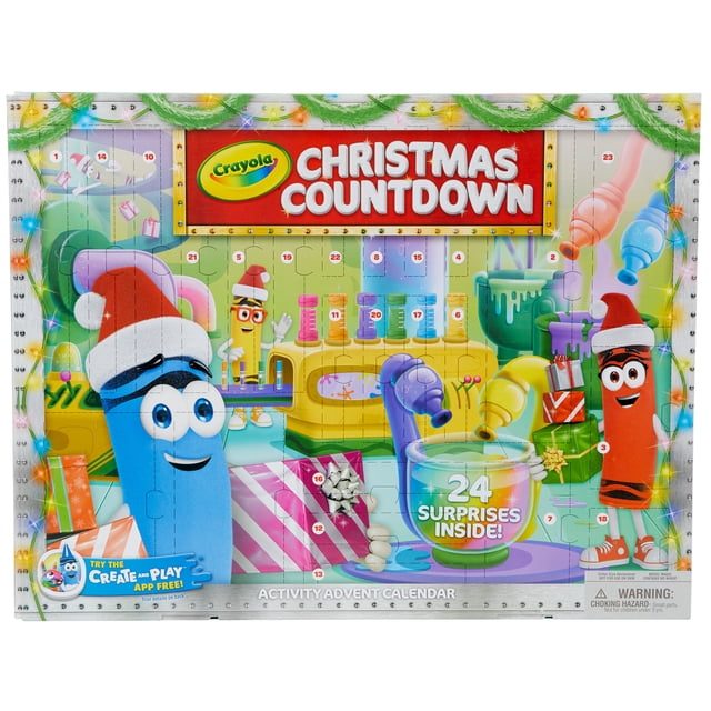 Crayola Crayola 24-Day Arts and Crafts Advent Calendar 2026