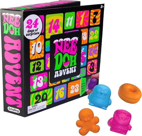 NeeDoh Schylling NeeDoh Squishmas Advent Calendar 2026