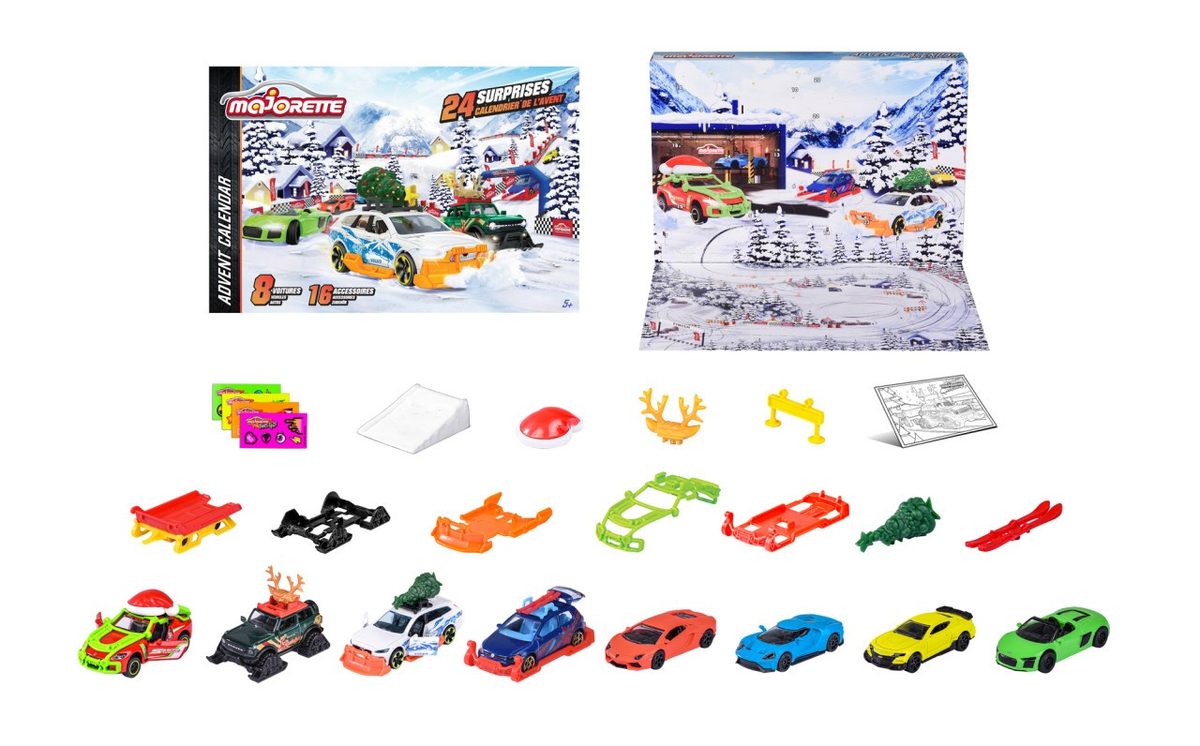 Majorette Majorette Vehicles Advent Calendar (24 surprises)