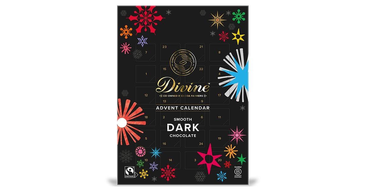 Divine Dark 70% Chocolate Advent Calendar 2026