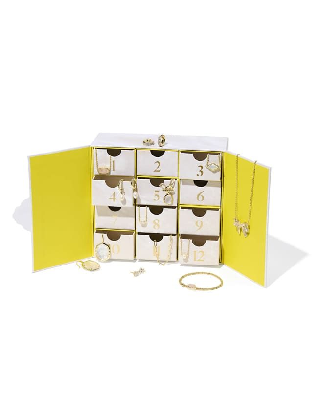 Kendra Scott 12 Days of Joy Gold Bestsellers Box 2026