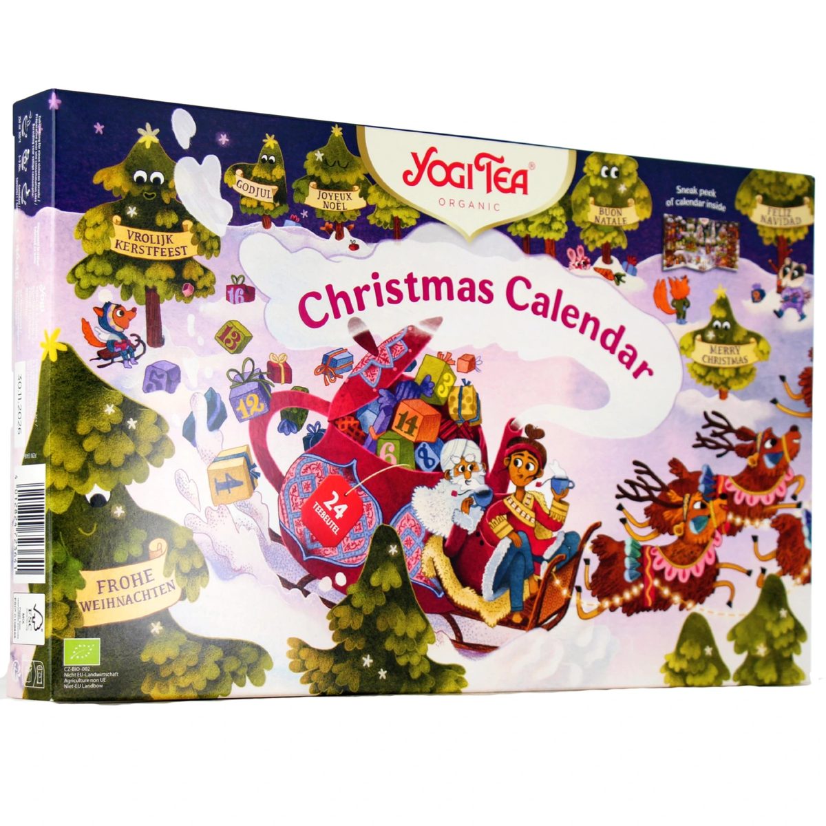 Yogi Tea Organic Christmas Advent Calendar