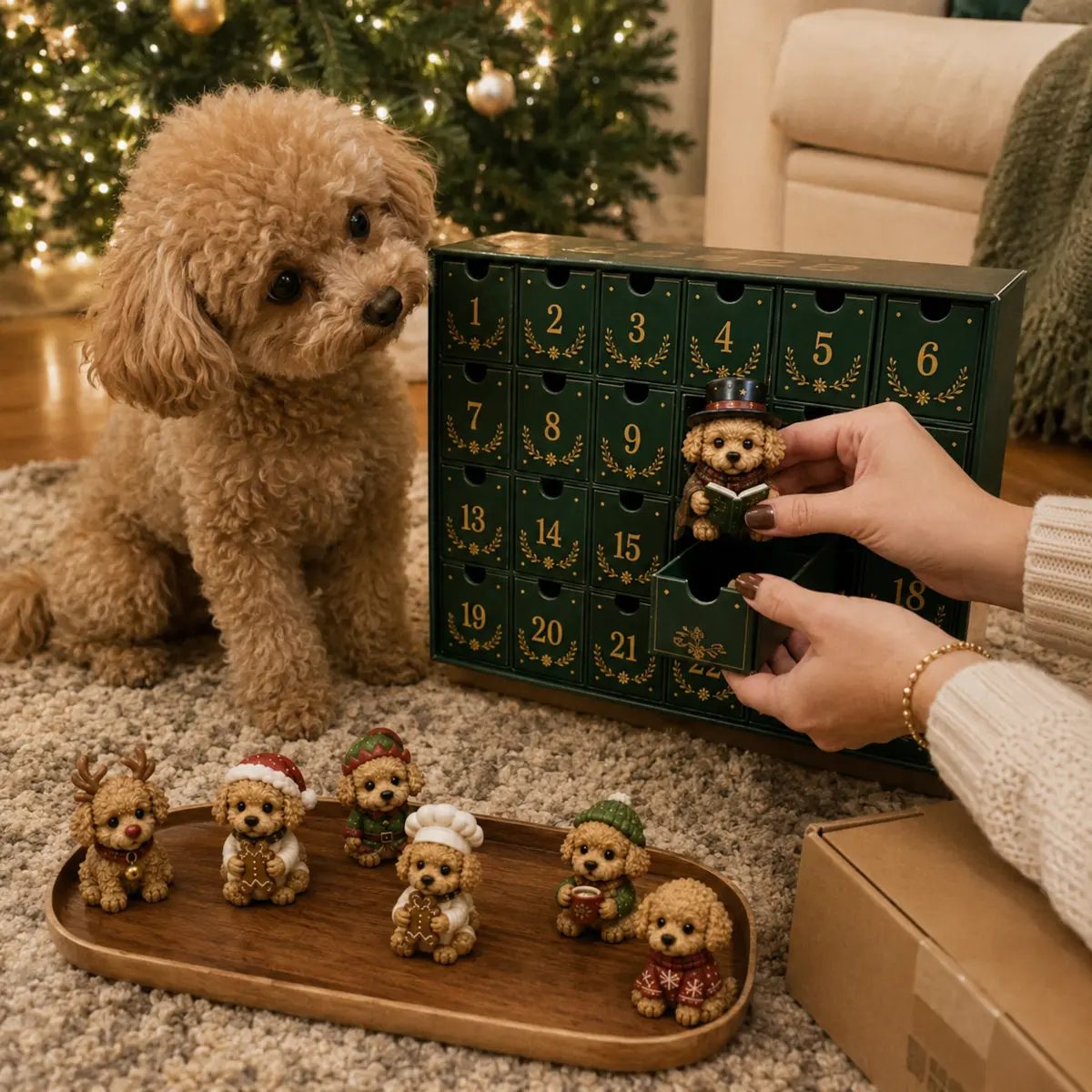 Pooch & Mutt Gingerbread Advent Calendar for Dogs 2026