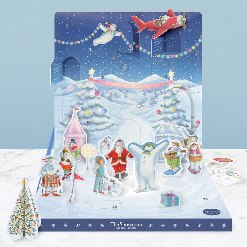 My Design Co. The Snowman Music Box Advent Calendar