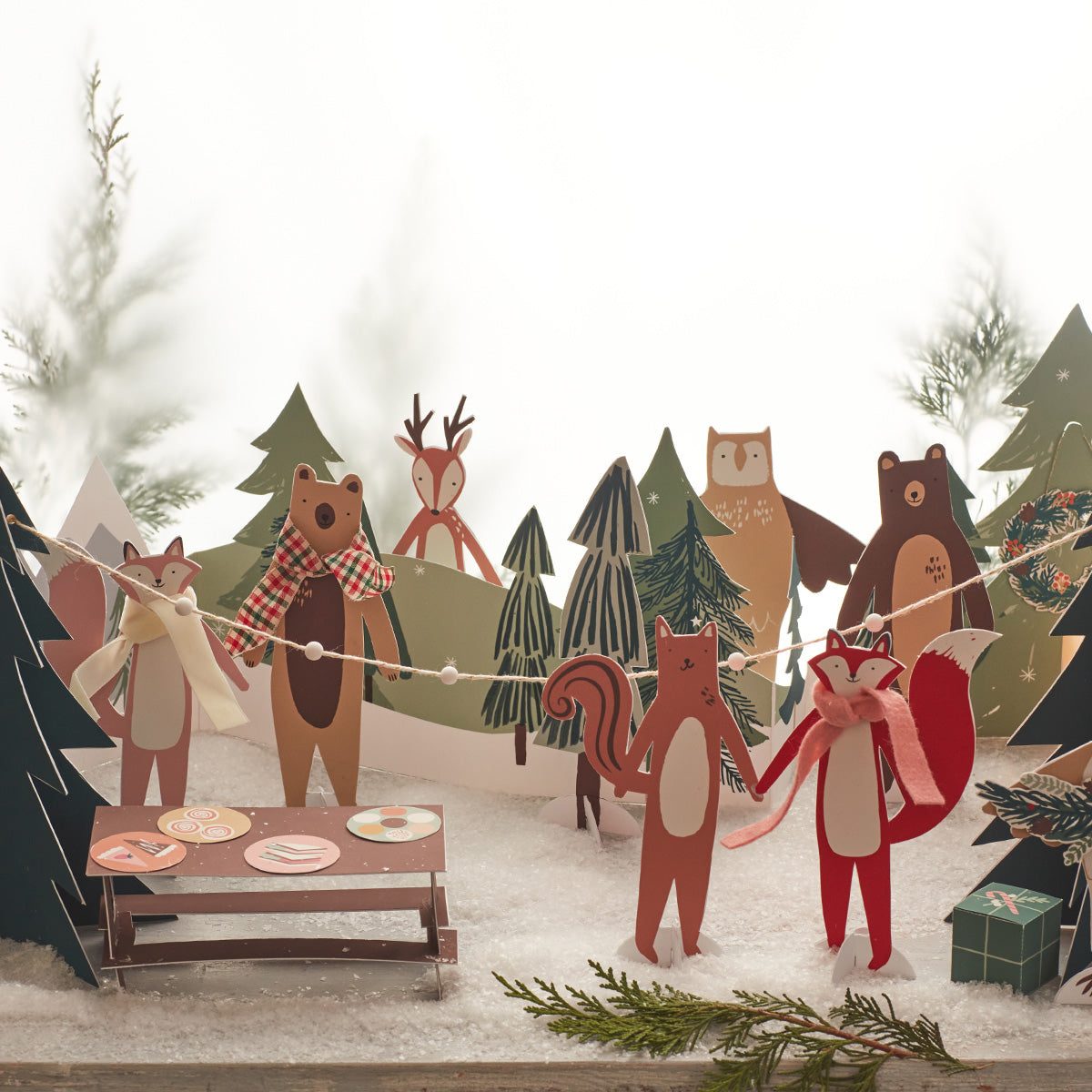 Meri Meri Woodland Paper Play Advent Calendar