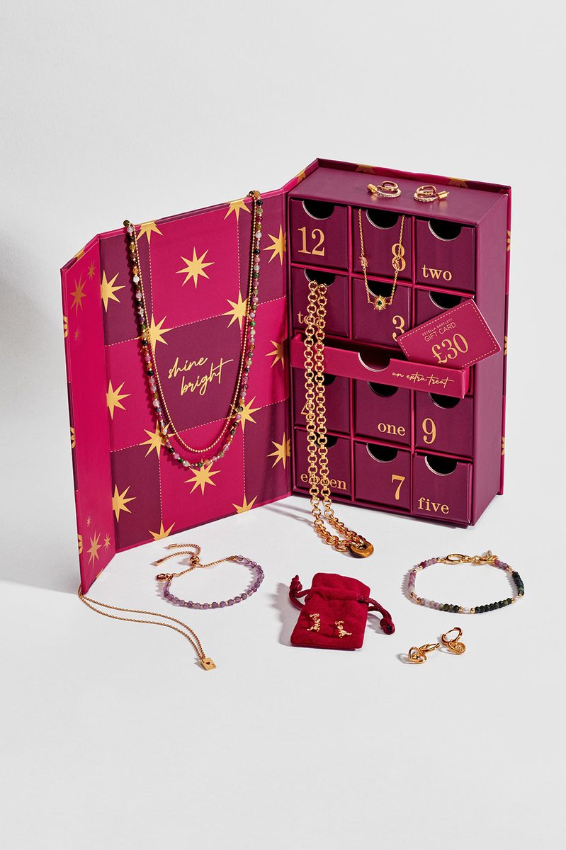 Estella Bartlett 12-Day Gold Jewellery Advent Calendar