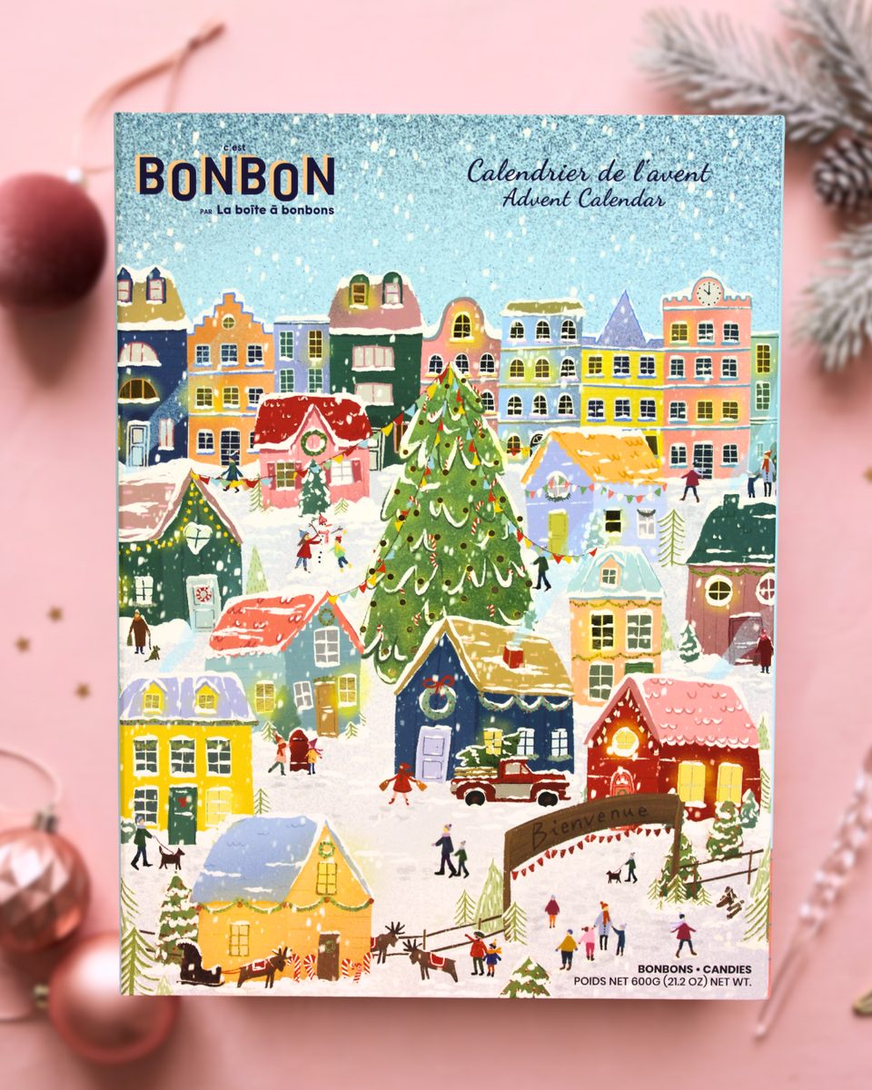 La boîte à bonbons Le Calendrier de l'Avent