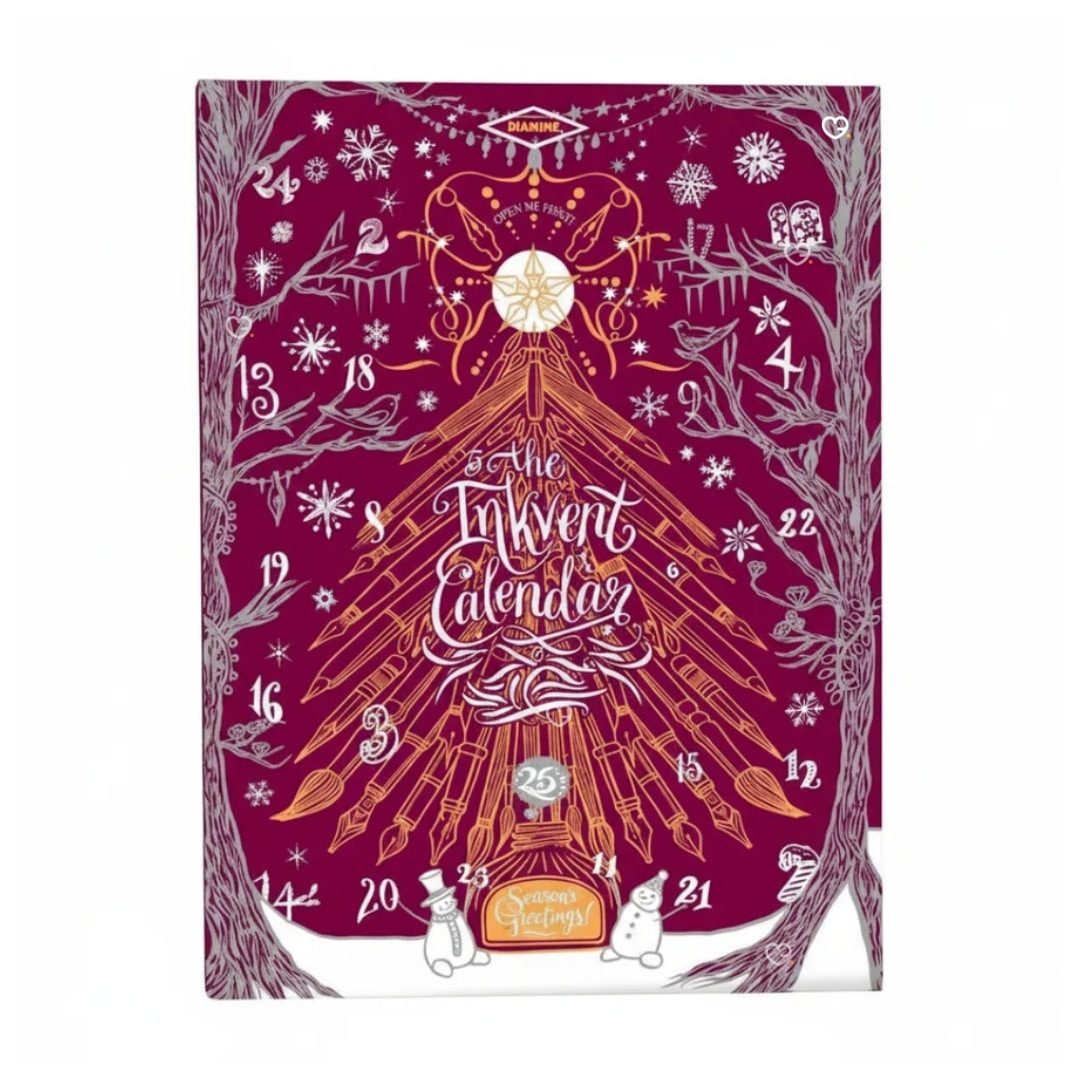 Diamine Diamine Inkvent Advent Calendar 2026 Burgundy Edition