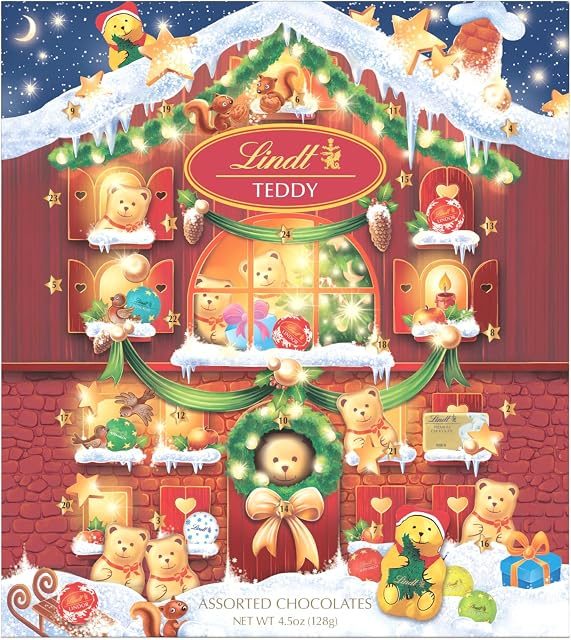 Lindt Lindt Holiday Teddy Bear Advent Calendar
