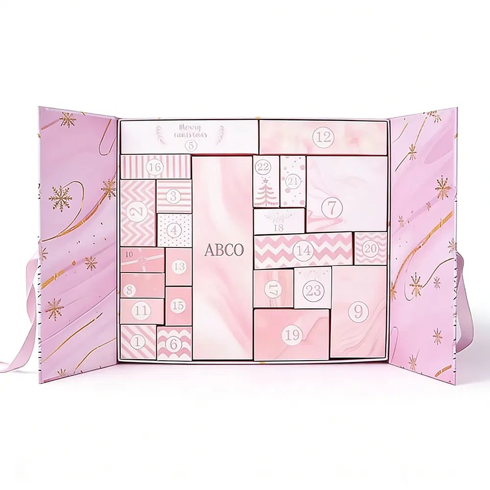 Arched-Door Keepsake Advent Calendar Box