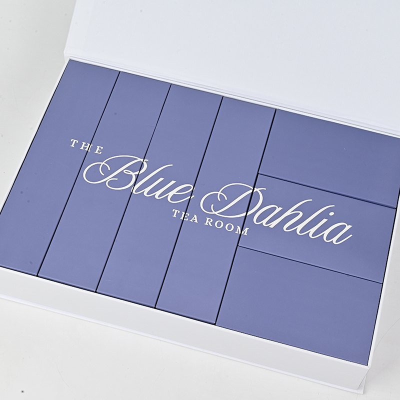 Embossed-Logo Advent Calendar Box